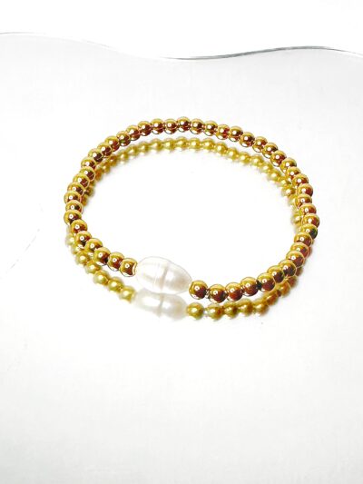 Beads with Pearl accent Bracelet (10 days Lead Time)