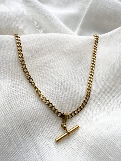 T-bar Chunky Necklace