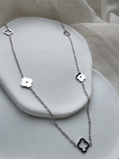 Clovette Necklace Silver