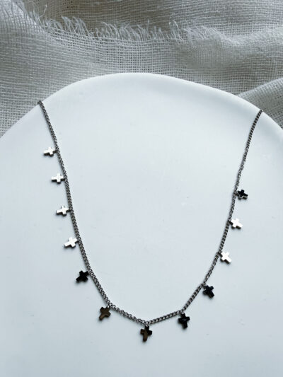 Crocetta Necklace Silver
