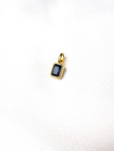 Black Square Charm