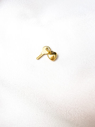 Key x Heart Charm