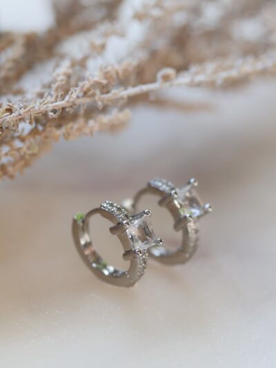 Lucienne Earrings - Silver
