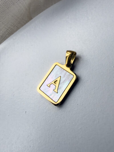 Cubani Initial Pendant