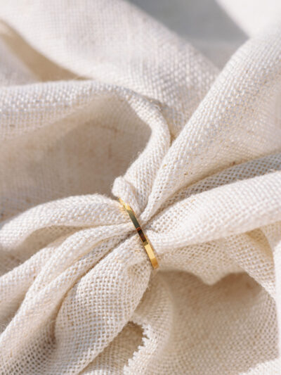 Sylvie Square Band Ring 2mm