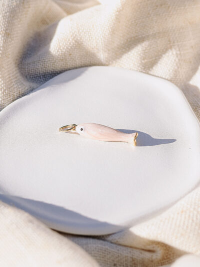 Pink Fish Charm