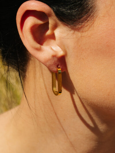 Papillon Square Earrings