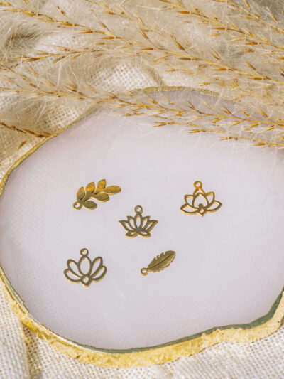 Protea x Water Lily Charms