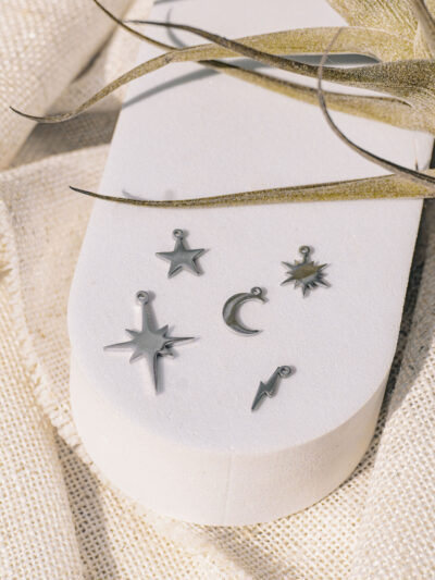 Stars x Moon Charms Silver