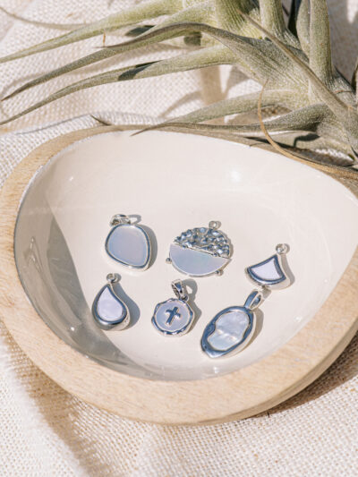 Opal Charms Silver